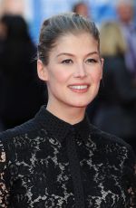 ROSAMUND PIKE at What We Did on Our Holiday Premiere in London