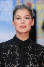ROSAMUND PIKE at What We Did on Our Holiday Premiere in London