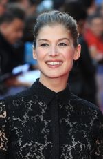 ROSAMUND PIKE at What We Did on Our Holiday Premiere in London