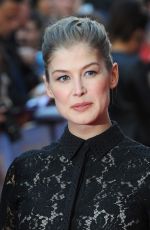 ROSAMUND PIKE at What We Did on Our Holiday Premiere in London