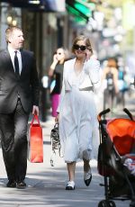 ROSAMUND PIKE Out Shopping in Paris