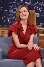 ROSE BYRNE at The Tonight Show with Jimmy Fallon in New York