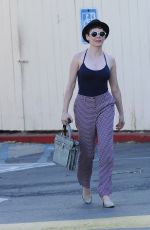 ROSE MCGOWAN in Tank Top Out and About in Los Angeles 2909