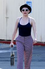 ROSE MCGOWAN in Tank Top Out and About in Los Angeles 2909