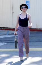 ROSE MCGOWAN in Tank Top Out and About in Los Angeles 2909