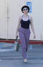 ROSE MCGOWAN in Tank Top Out and About in Los Angeles 2909