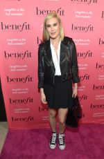 RUMER WILLIS at Benefit Cosmetics Kick-off National Wing Women Weekend in Los Angeles