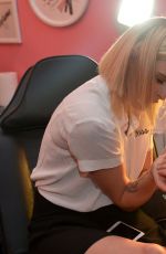 RUMER WILLIS at Benefit Cosmetics Kick-off National Wing Women Weekend in Los Angeles