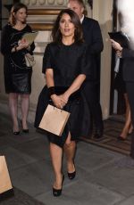 SALMA HAYEK at Stella Mccartney Green Carpet Collection Fashion Show in London