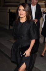 SALMA HAYEK at Stella Mccartney Green Carpet Collection Fashion Show in London