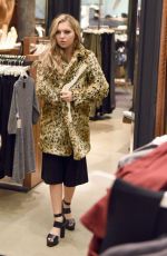 SAMMI HANRATTY Shopping at Aritzia Fifth Avenue in New York