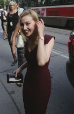 SARAH GADON at Toronto International Film Festival 2014