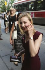 SARAH GADON at Toronto International Film Festival 2014