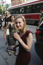 SARAH GADON at Toronto International Film Festival 2014
