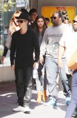 SELENA GOMEZ and Justin Bieber Out and About in Toronto 0609
