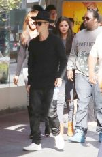 SELENA GOMEZ and Justin Bieber Out and About in Toronto 0609