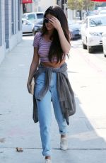 SELENA GOMEZ Heading to a Studio in Silverlake