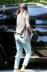 SELENA GOMEZ Heading to a Studio in Silverlake