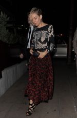 SIENNA MILLER Leaves An0ther Magazine Party in London