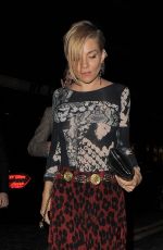 SIENNA MILLER Leaves An0ther Magazine Party in London