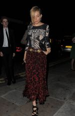 SIENNA MILLER Leaves An0ther Magazine Party in London