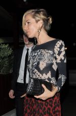 SIENNA MILLER Leaves An0ther Magazine Party in London