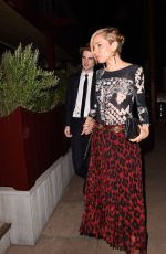 SIENNA MILLER Leaves An0ther Magazine Party in London