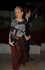 SIENNA MILLER Leaves An0ther Magazine Party in London