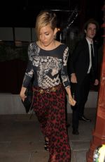 SIENNA MILLER Leaves An0ther Magazine Party in London