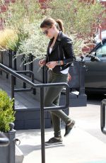 SOPHIA BUSH Heading to a Hair Salon in Beverly Hills