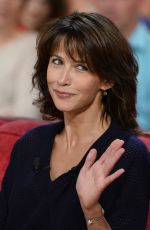 SOPHIE MARCEAU at Vivement Dimanche TV Show in Paris