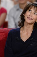 SOPHIE MARCEAU at Vivement Dimanche TV Show in Paris