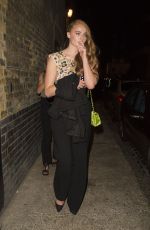 SOPHIE TURNER Leaves Chanel Party in London