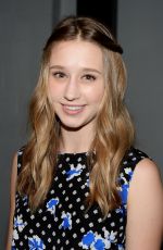 TAISSA FARMIGA at Thakoon Fashion Show in New York