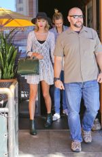 TAYLOR SWIFT Arrives at Honor Bar in Beverly Hills