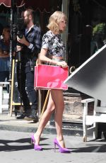 TAYLOR SWIFT at a Photoshoot in West Village