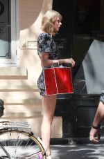 TAYLOR SWIFT at a Photoshoot in West Village