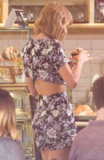 TAYLOR SWIFT at a Photoshoot in West Village