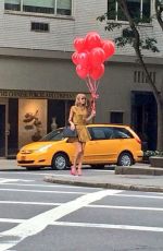 TAYLOR SWIFT at a Photoshoot in West Village