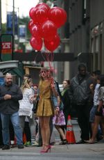 TAYLOR SWIFT at a Photoshoot in West Village