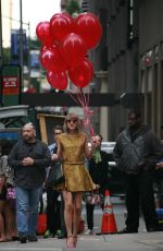 TAYLOR SWIFT at a Photoshoot in West Village