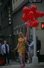 TAYLOR SWIFT at a Photoshoot in West Village