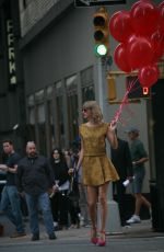 TAYLOR SWIFT at a Photoshoot in West Village