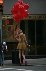 TAYLOR SWIFT at a Photoshoot in West Village