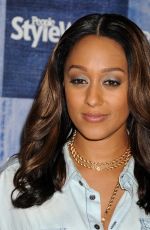 TIA MOWRY at People Stylewatch Denim Party in Los Angele