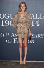 TONI GARRN at Vogue 50 Archive Party in Milan 