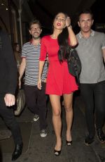 TULISA CONTOSTAVLOS and Friends Night Out in London
