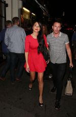 TULISA CONTOSTAVLOS and Friends Night Out in London
