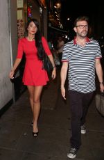TULISA CONTOSTAVLOS and Friends Night Out in London