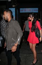 TULISA CONTOSTAVLOS and Friends Night Out in London